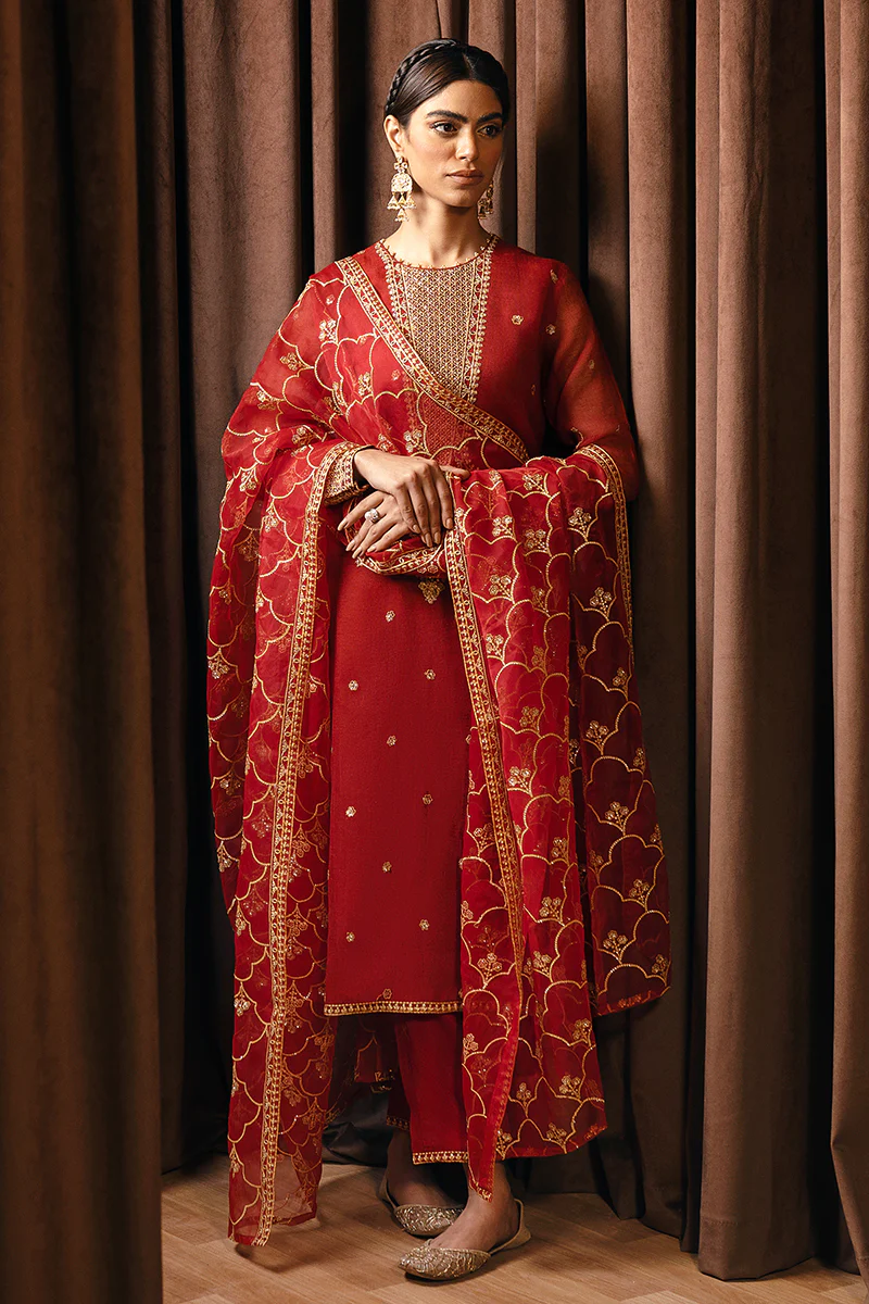 AARZOO-3PC (SHIRT, DUPATTA & TROUSER) - Image 4