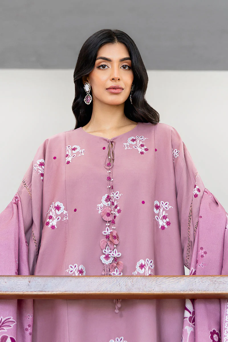 ANTIQUE BLUSH-3PC (SHIRT, TROUSER & DUPATTA) - Image 3