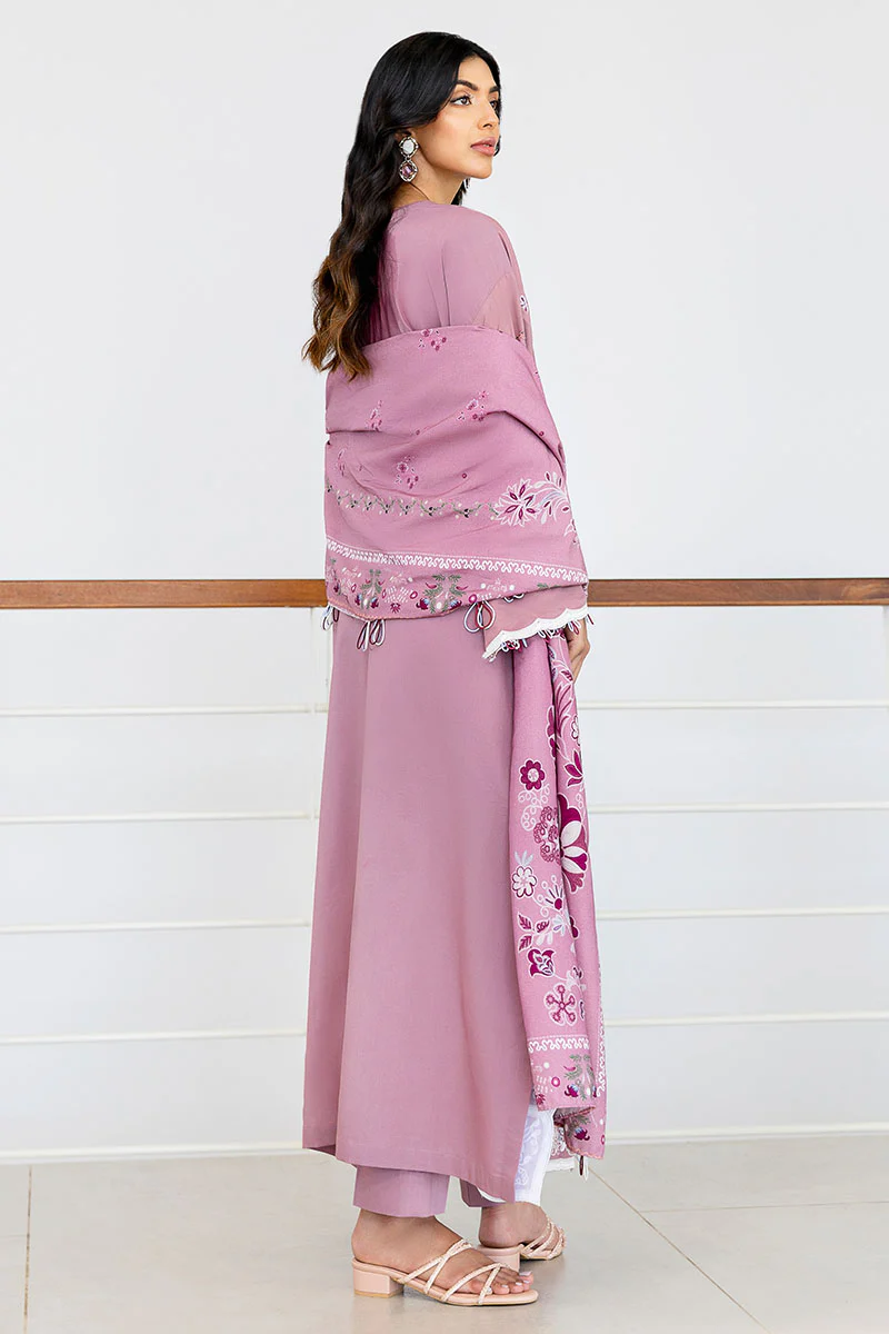 ANTIQUE BLUSH-3PC (SHIRT, TROUSER & DUPATTA) - Image 6