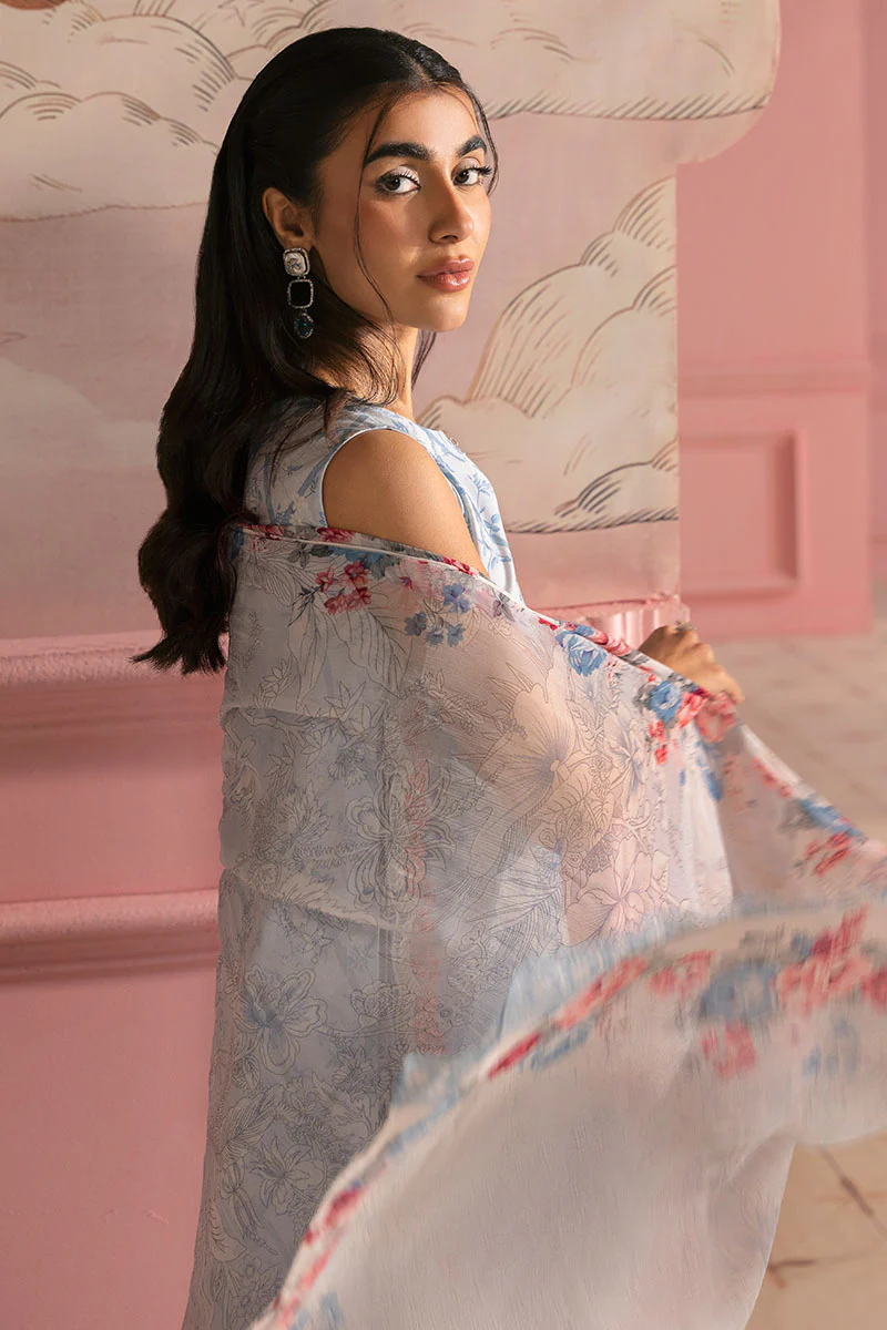 AQUA ICE-3PC PRINTED LAWN SUIT - Image 7