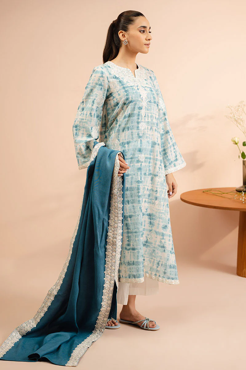 AQUA MARINA-2PC (SHIRT & DUPATTA) - Image 6