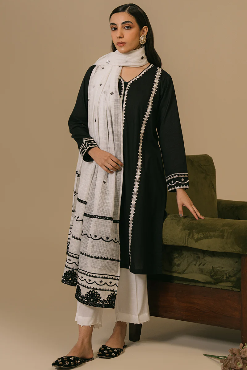 ASTRID PEARL-2 PIECE (SHIRT & DUPATTA) - Image 4