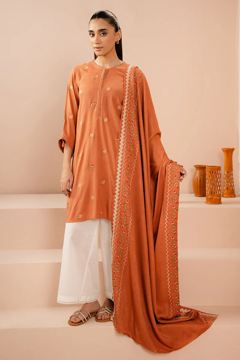 AUTUMN GLAZE-2 PC (SHIRT & DUPATTA) - Image 2