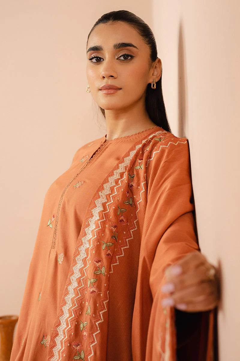 AUTUMN GLAZE-2 PC (SHIRT & DUPATTA) - Image 6