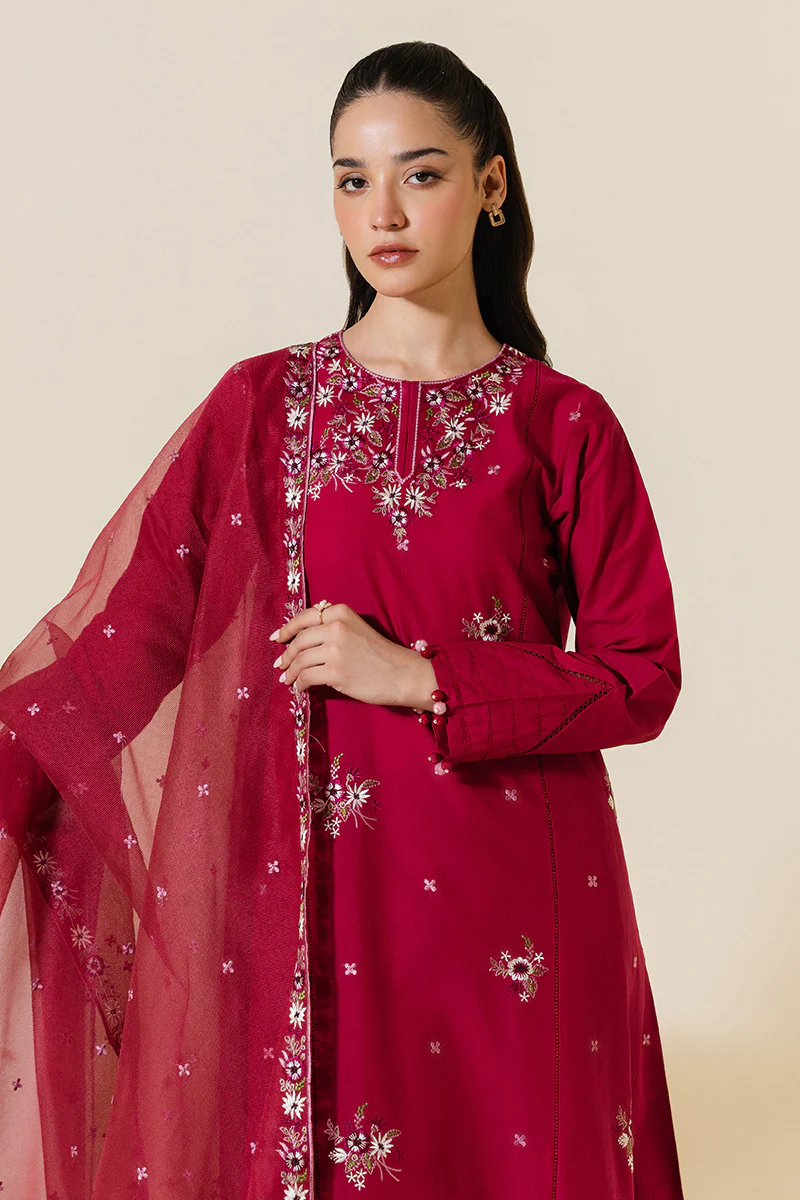 DREAM ORCHID-2PC (SHIRT & DUPATTA) - Image 4