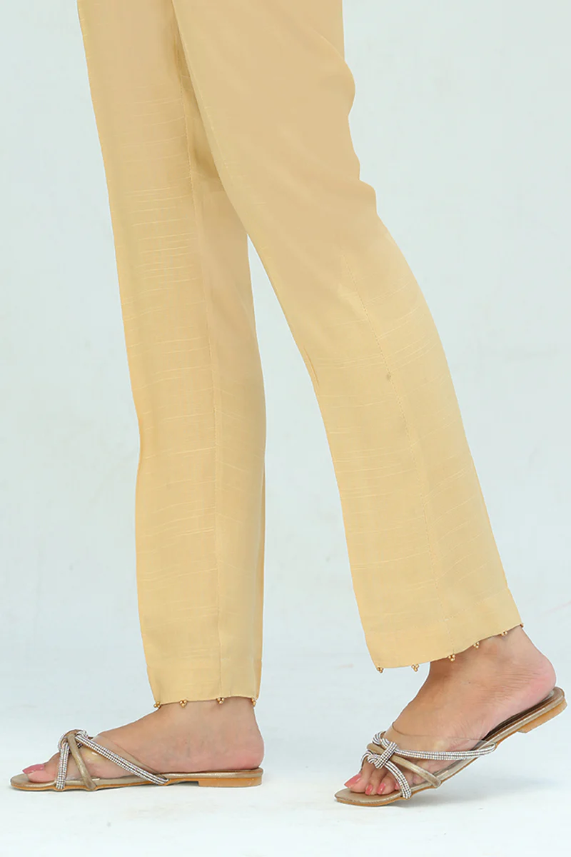 BEADED SILK PANTS 3 - Image 2