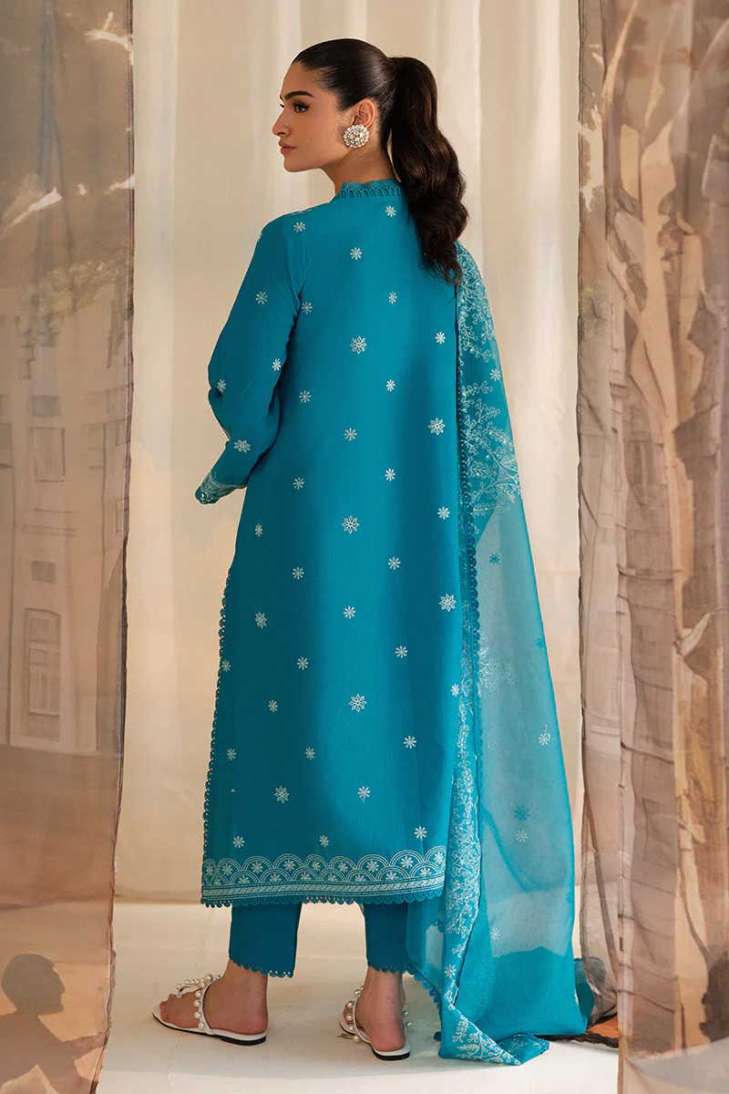 BERYL BLISS-3PC LAWN EMBROIDERED SUIT - Image 2