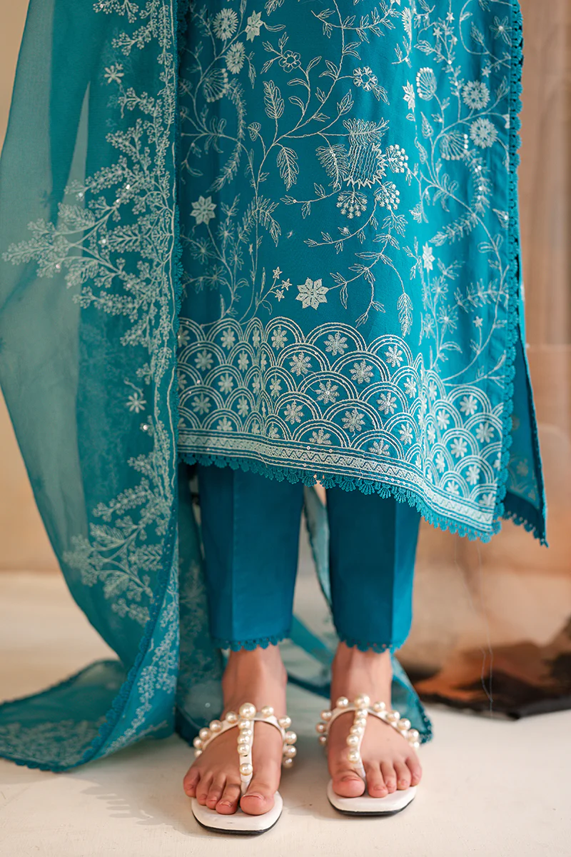 BERYL BLISS-3PC LAWN EMBROIDERED SUIT - Image 7