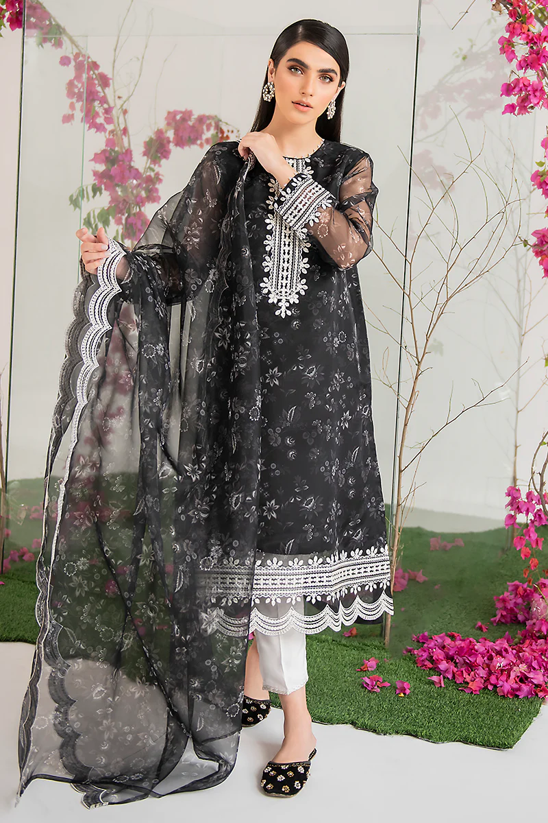 BLACK ONYX-2PC (SHIRT & DUPATTA) - Image 2