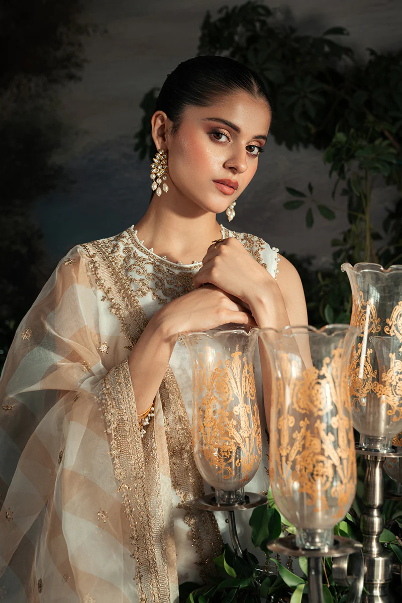 BLOOMING IRENE-4PC ORGANZA EMBROIDERED SUIT - Image 3