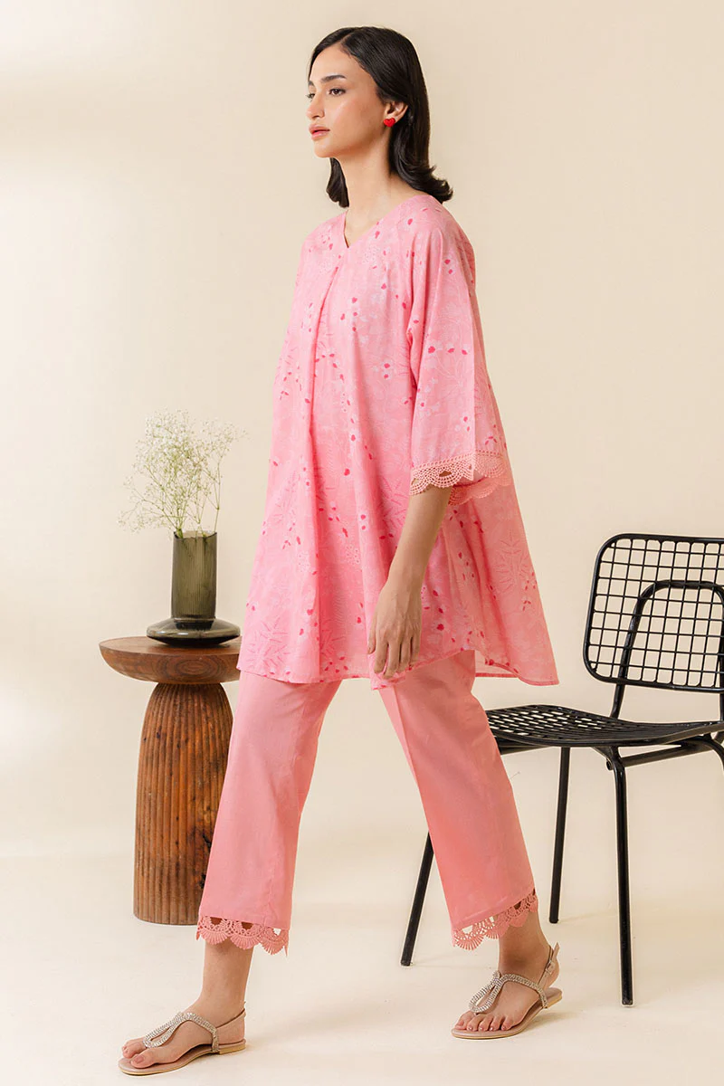 BLUSH HAZE-2 PC PRINTED LAWN SUIT - Image 8