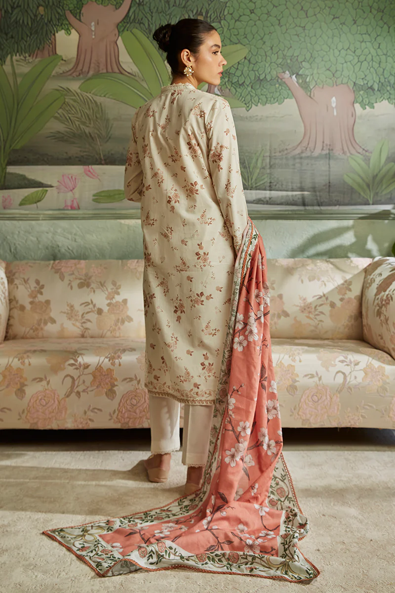 BURNISH GLINT-3PC (SHIRT, DUPATTA & TROUSER) - Image 3