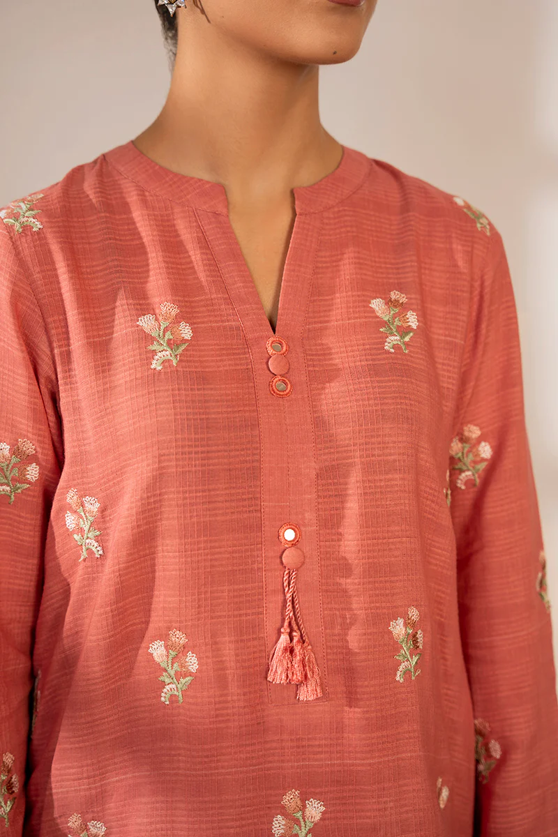 CAMELLIA ROSE-2PC (SHIRT & TROUSER) - Image 4