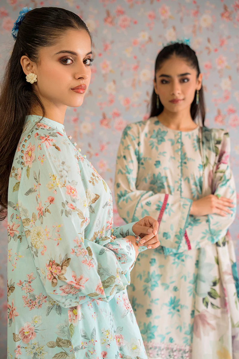 CAROLINA GRACE-3PC PRINTED LAWN SUIT - Image 7