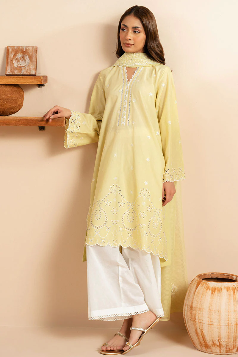 CITRINE TRINKET-2PC (SHIRT & DUPATTA) - Image 2