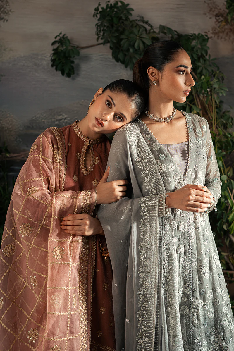 CLASSIC ACME-4PC CHIFFON EMBROIDERED SUIT - Image 7