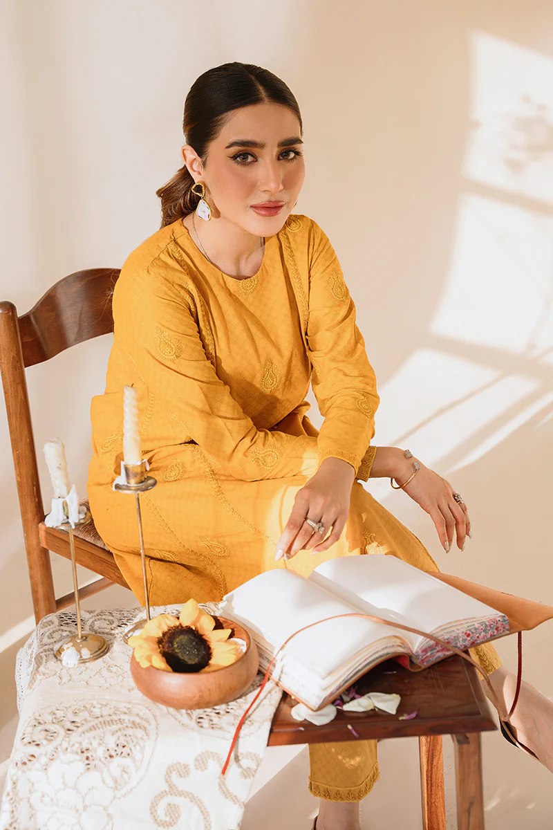 CREAM BRULEE-2PC (SHIRT & TROUSER) - Image 4