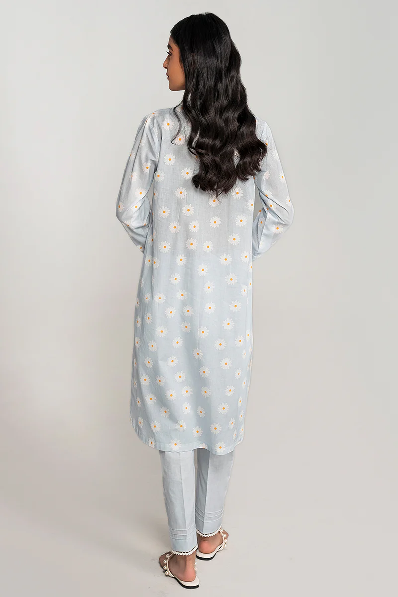 DAISY DEW-2PC PRINTED LAWN SUIT - Image 3