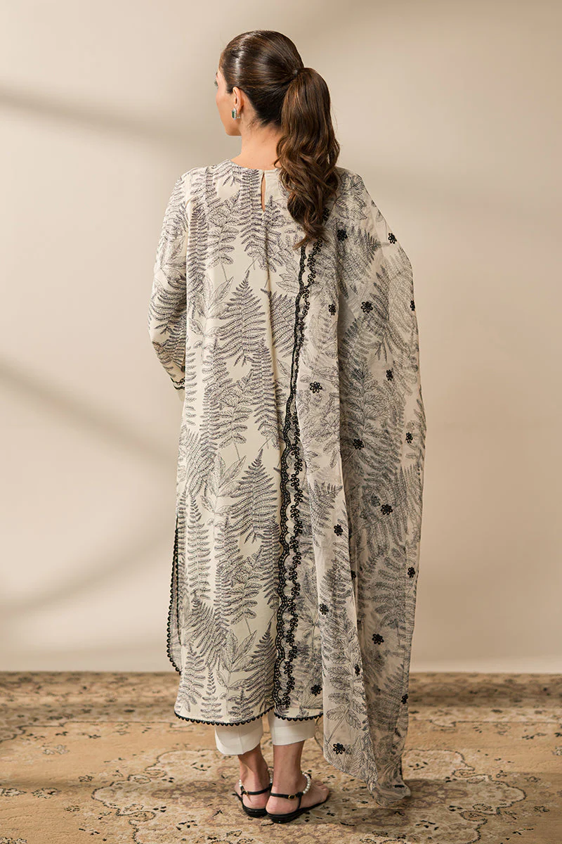 DUSKY SHRUB-2 PC (SHIRT & DUPATTA) - Image 8