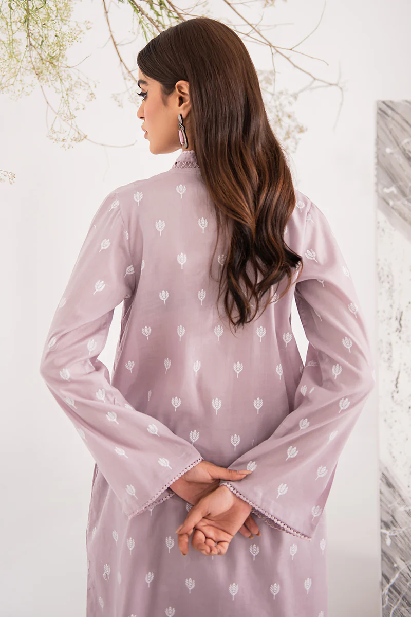 DUSTY LAVENDER-2PC (SHIRT & TROUSER) - Image 4