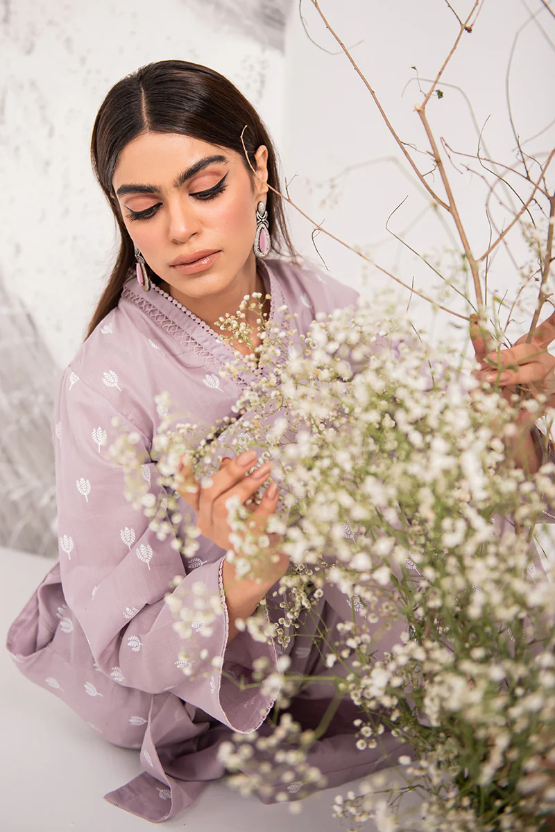 DUSTY LAVENDER-2PC (SHIRT & TROUSER) - Image 6