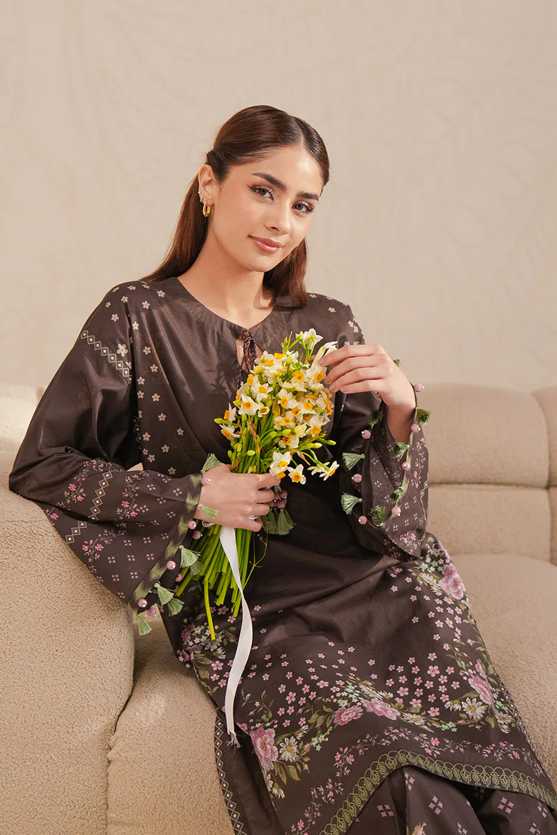 ENCHANTED FLORA-2 PIECE PRINTED LAWN SUIT - Image 2