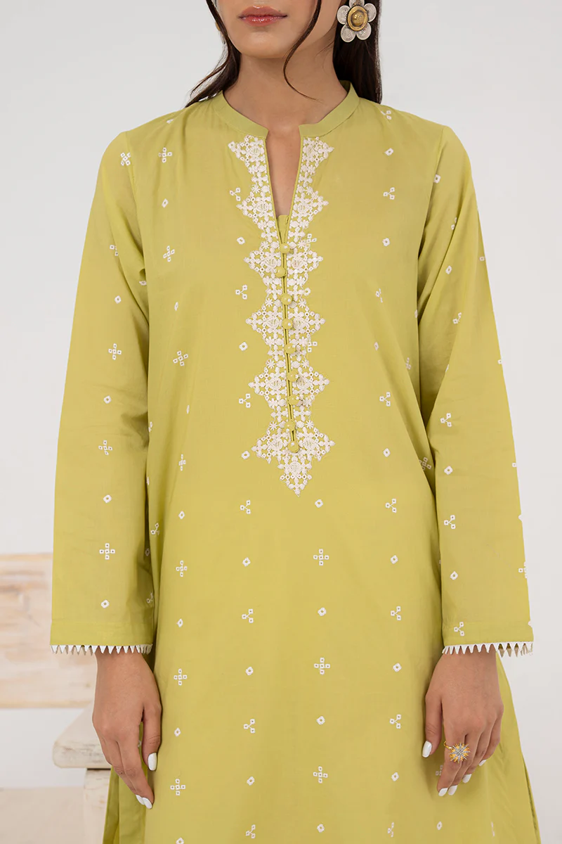ETHNIC DEW LAWN EMBROIDERED SHIRT - Image 5
