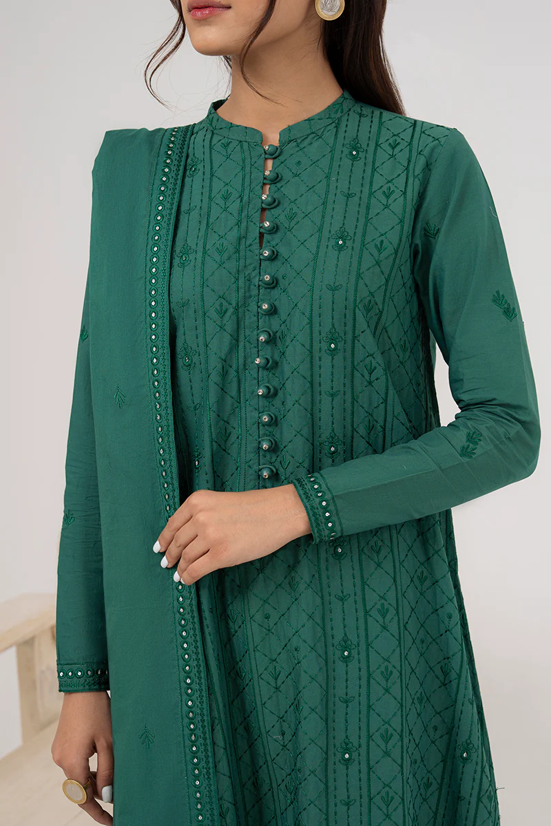 EVERGREEN CHARM-2PC (SHIRT & DUPATTA) - Image 2