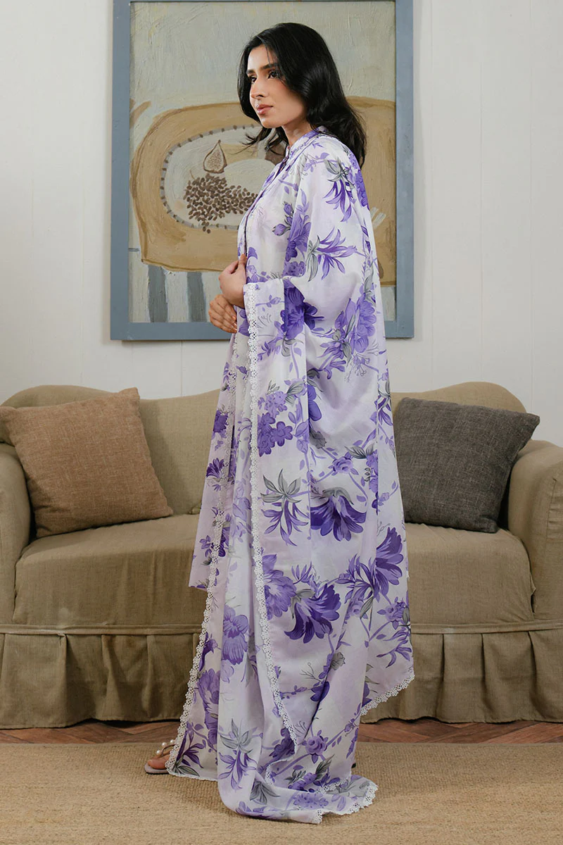 FLORAL ARDENT-3 PC PRINTED LAWN SUIT - Image 8