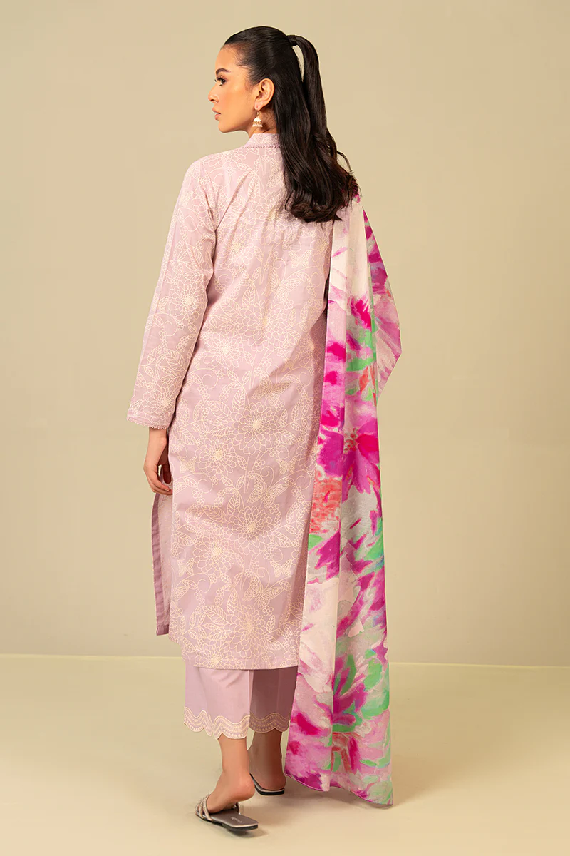 FLORET DUST-3 PIECE PRINTED SUIT - Image 5
