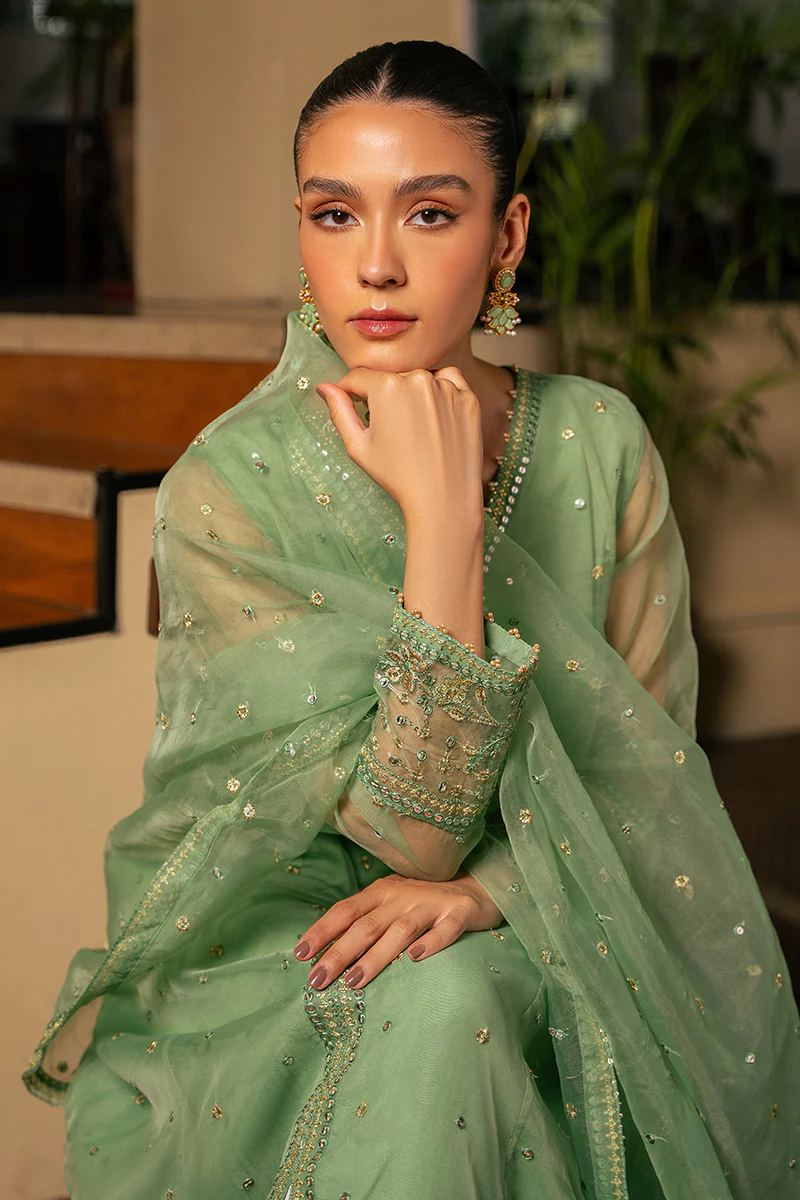 FORGED ELEGANCE-2 PC (SHIRT & DUPATTA) - Image 3