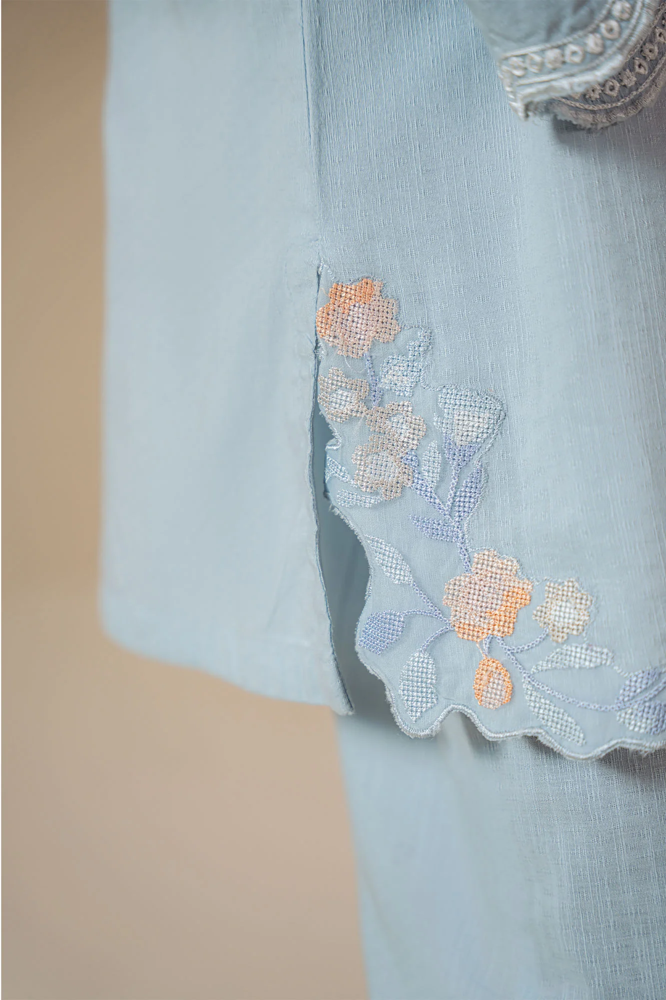 FROST BLUE-2PC (SHIRT & TROUSER) - Image 6