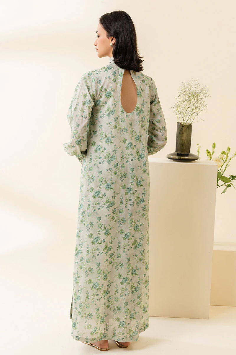 GARDEN CHARM-2 PC PRINTED LAWN SUIT - Image 10
