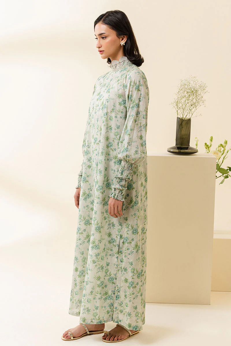 GARDEN CHARM-2 PC PRINTED LAWN SUIT - Image 9