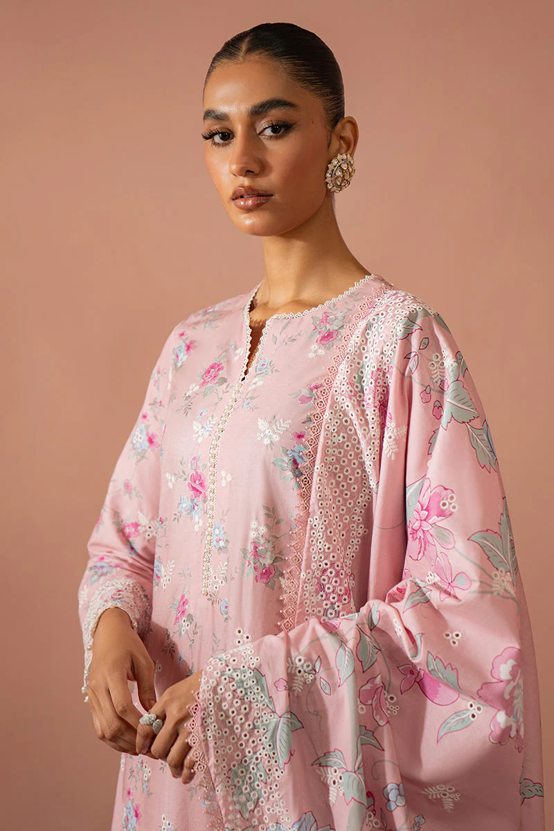GARNET BLUSH-3 PC (SHIRT, DUPATTA & TROUSER) - Image 4