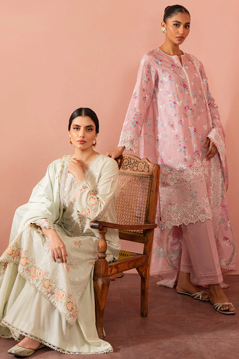 GARNET BLUSH-3 PC (SHIRT, DUPATTA & TROUSER) - Image 9