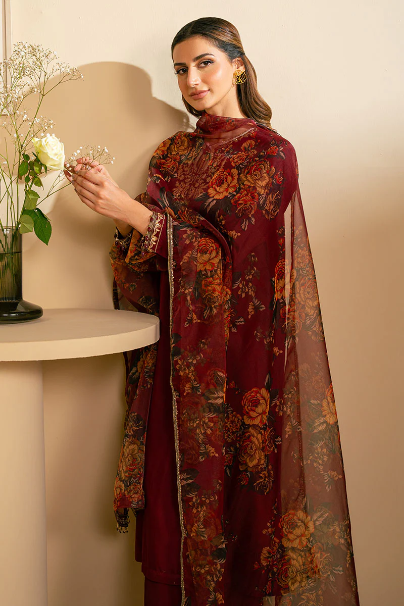 GARNET GLAMOOR-2 PC (SHIRT & DUPATTA) - Image 4