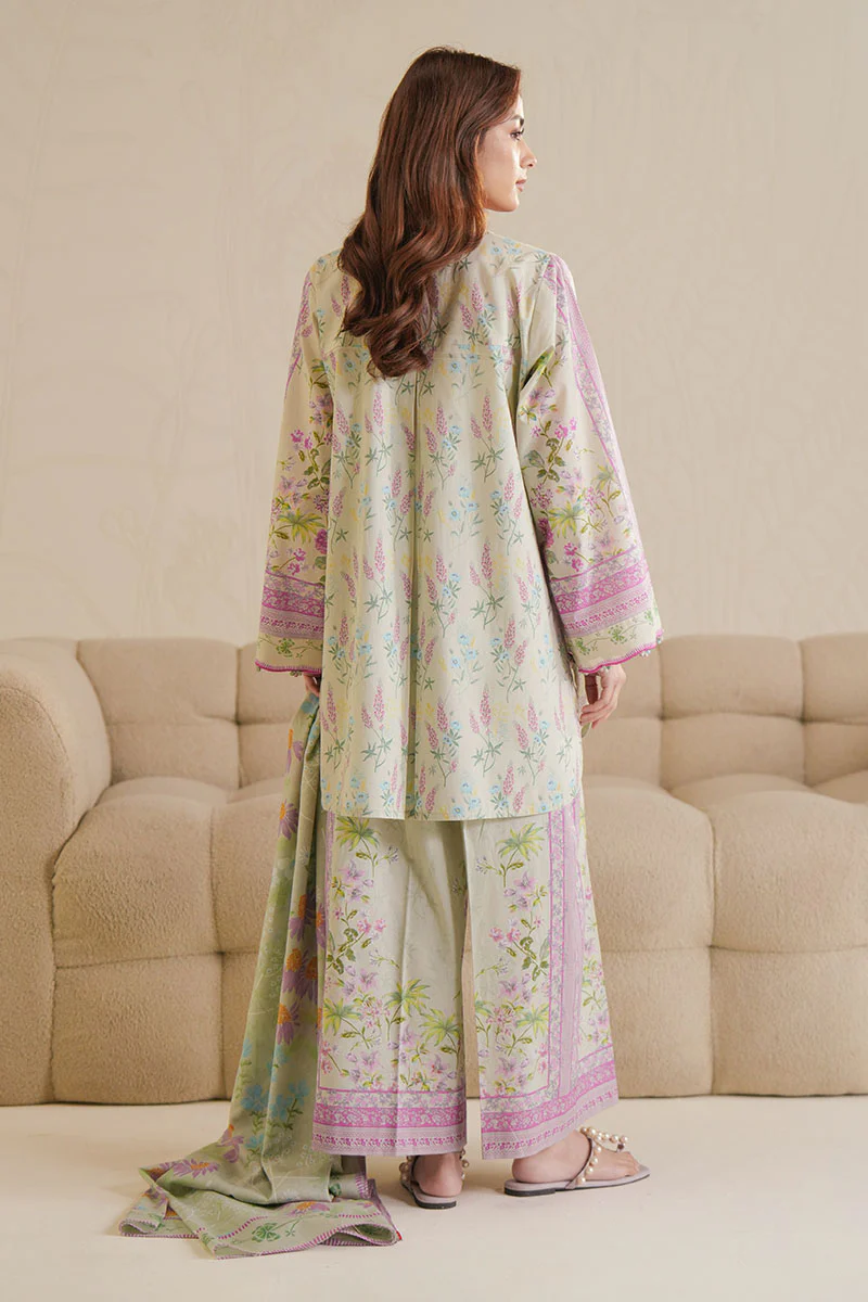 GARNET TALE-3 PIECE PRINTED LAWN SUIT - Image 7
