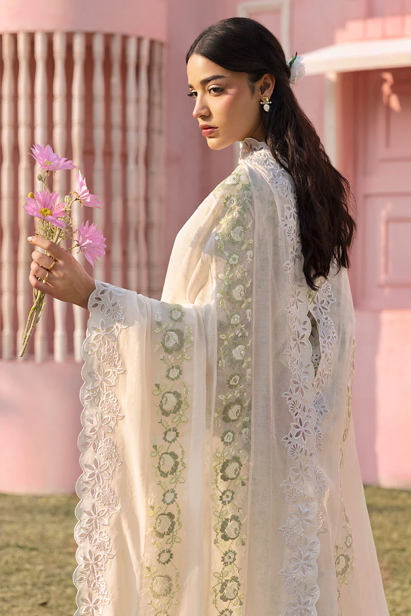 GREEN TRELLIS-3PC PRINTED LAWN SUIT - Image 6