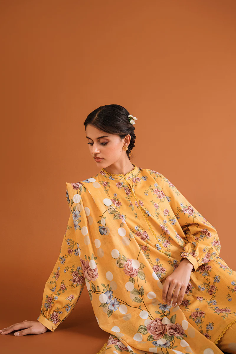 IRIS JOY-3PC PRINTED LAWN SUIT - Image 7