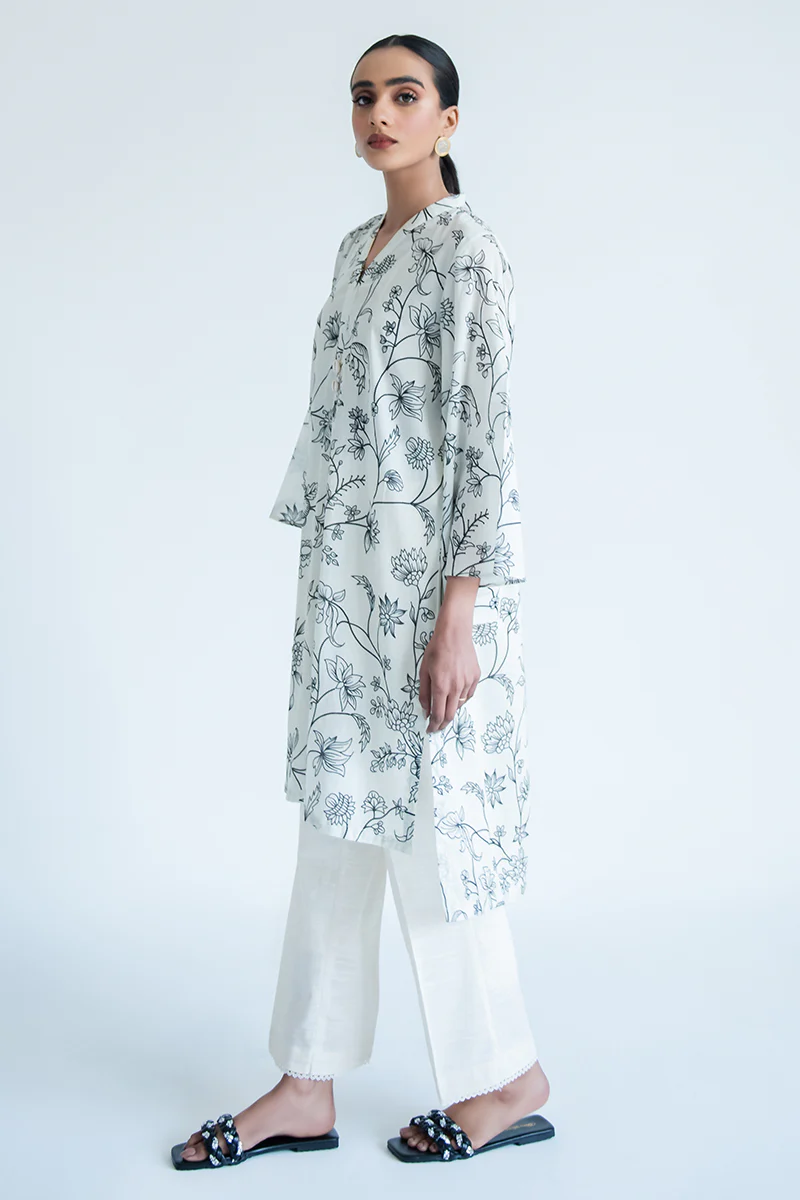 IVORY MAZE DIGITAL PRINTED SHIRT - Image 2