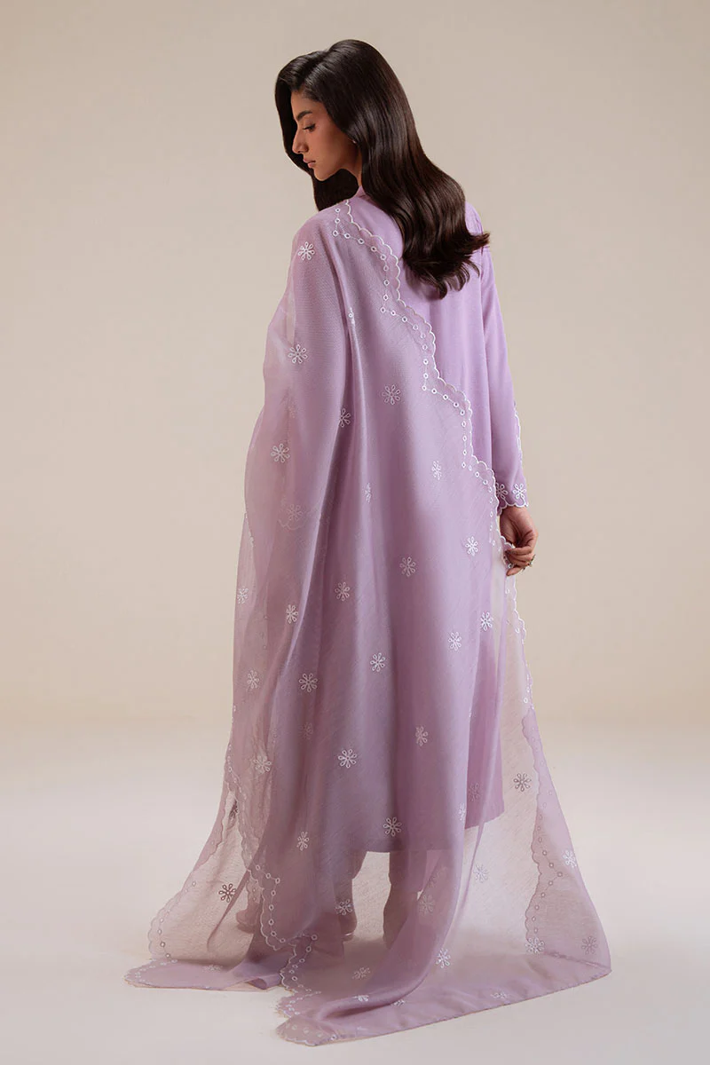 LAVENDER REEF-3PC (SHIRT, TROUSER & DUPATTA) - Image 5