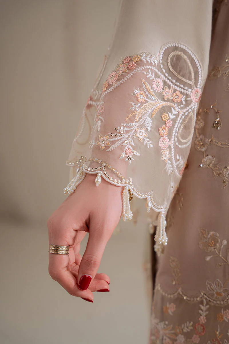 MEADOW MIST-3PC SILK EMBROIDERED SUIT - Image 4