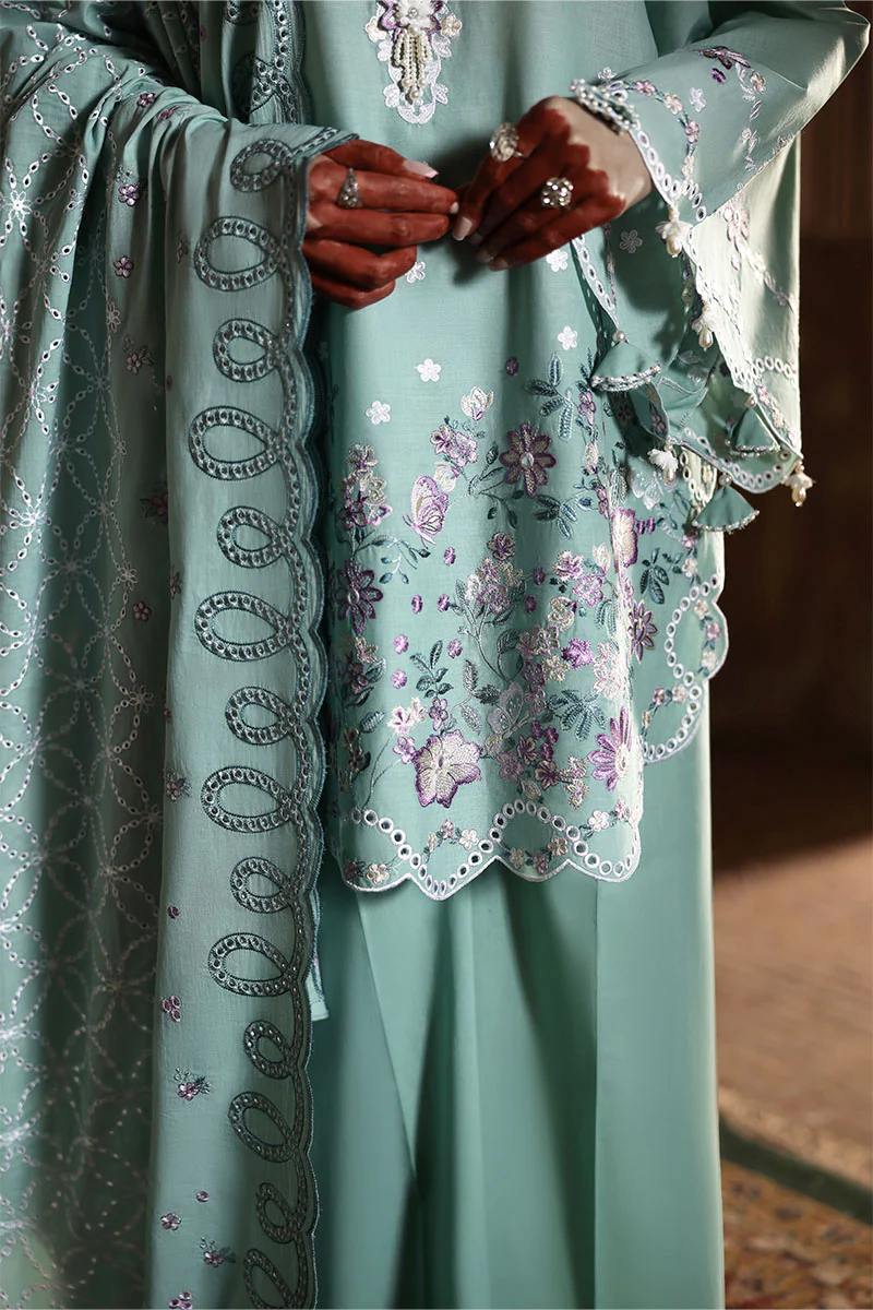 MEADOW MUSE-3PC EMBROIDERED LAWN SUIT - Image 3