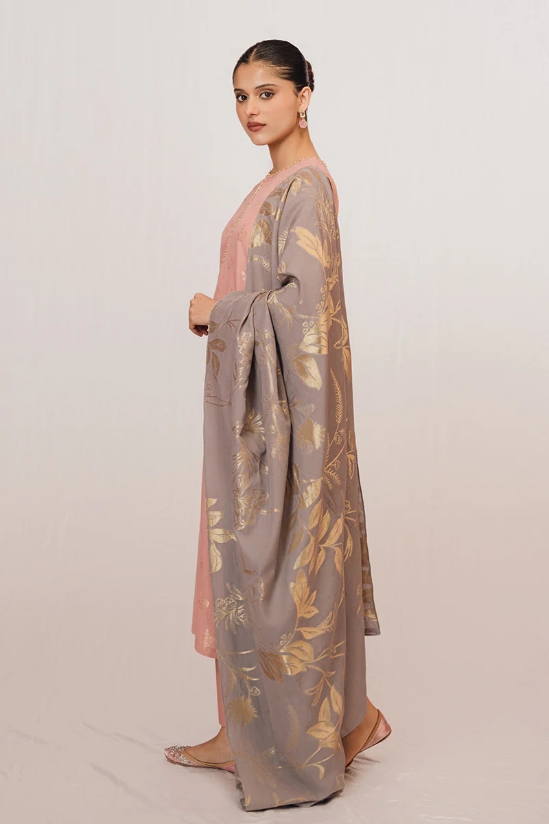 MELLOW ROSETTE-3 PIECE JACQUARD SUIT - Image 5