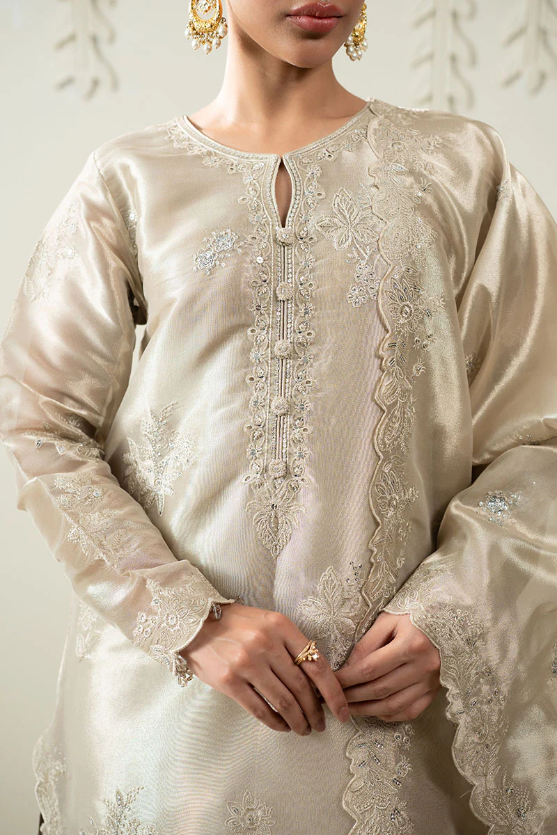 METALLIC MUSE-2PC (SHIRT & DUPATTA) - Image 3