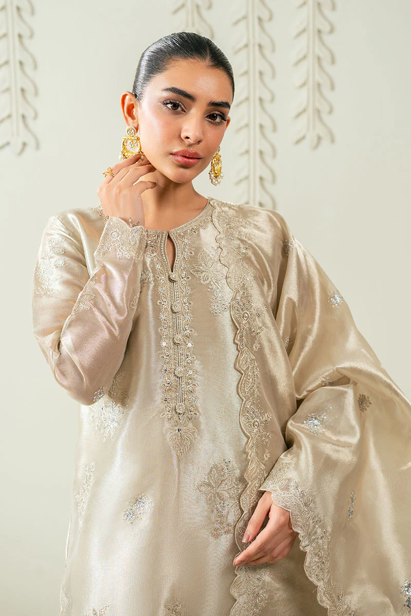 METALLIC MUSE-2PC (SHIRT & DUPATTA) - Image 6