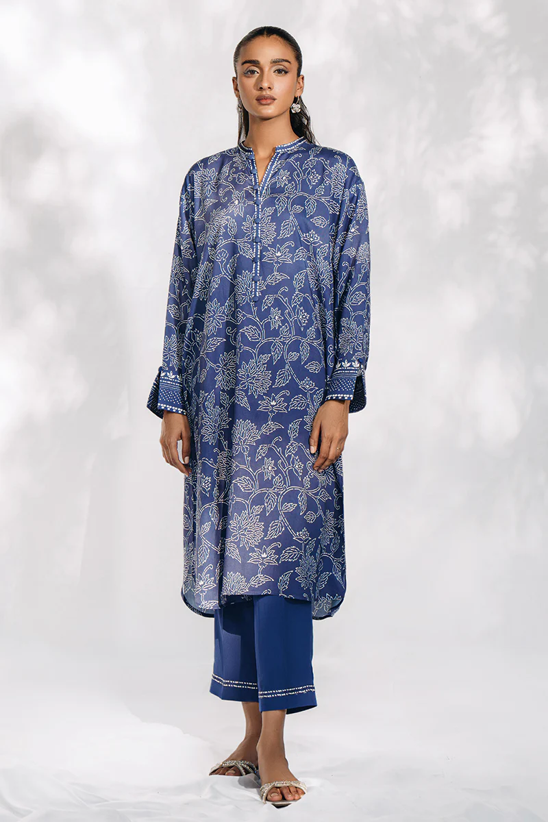 MIDNIGHT MOSAIC-2PC LINEN SUIT - Image 4
