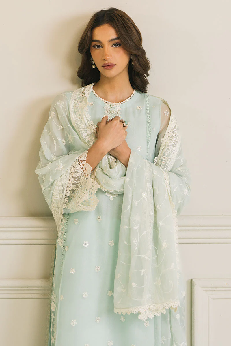 MINT FLO-3 PC (SHIRT, DUPATTA &TROUSER) - Image 4