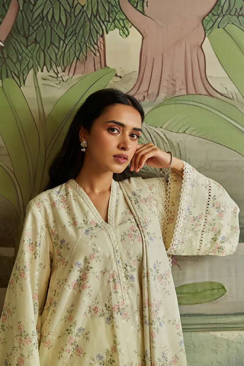 MINTY MELLOW-3PC CAMBRIC SUIT - Image 3